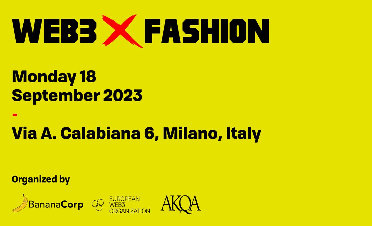 Web3xFashion Milan