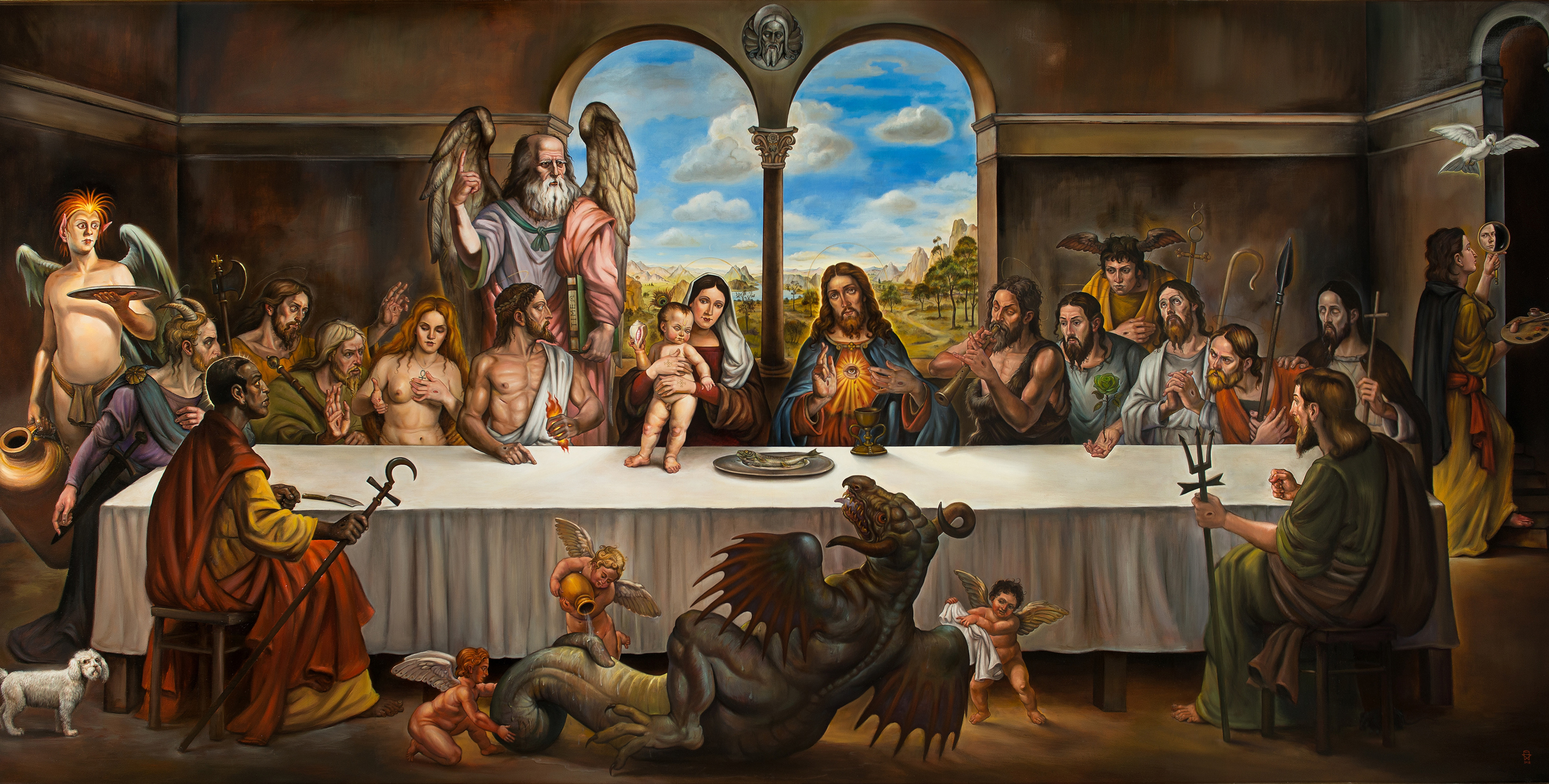 半額品 タイムセール❗️最後の晩餐（The パズル Last Supper） Supper